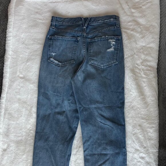 Veronica Beard Jeans Blake Classic Straight High Rise Women Size 27 Clearwater - Picture 3 of 5